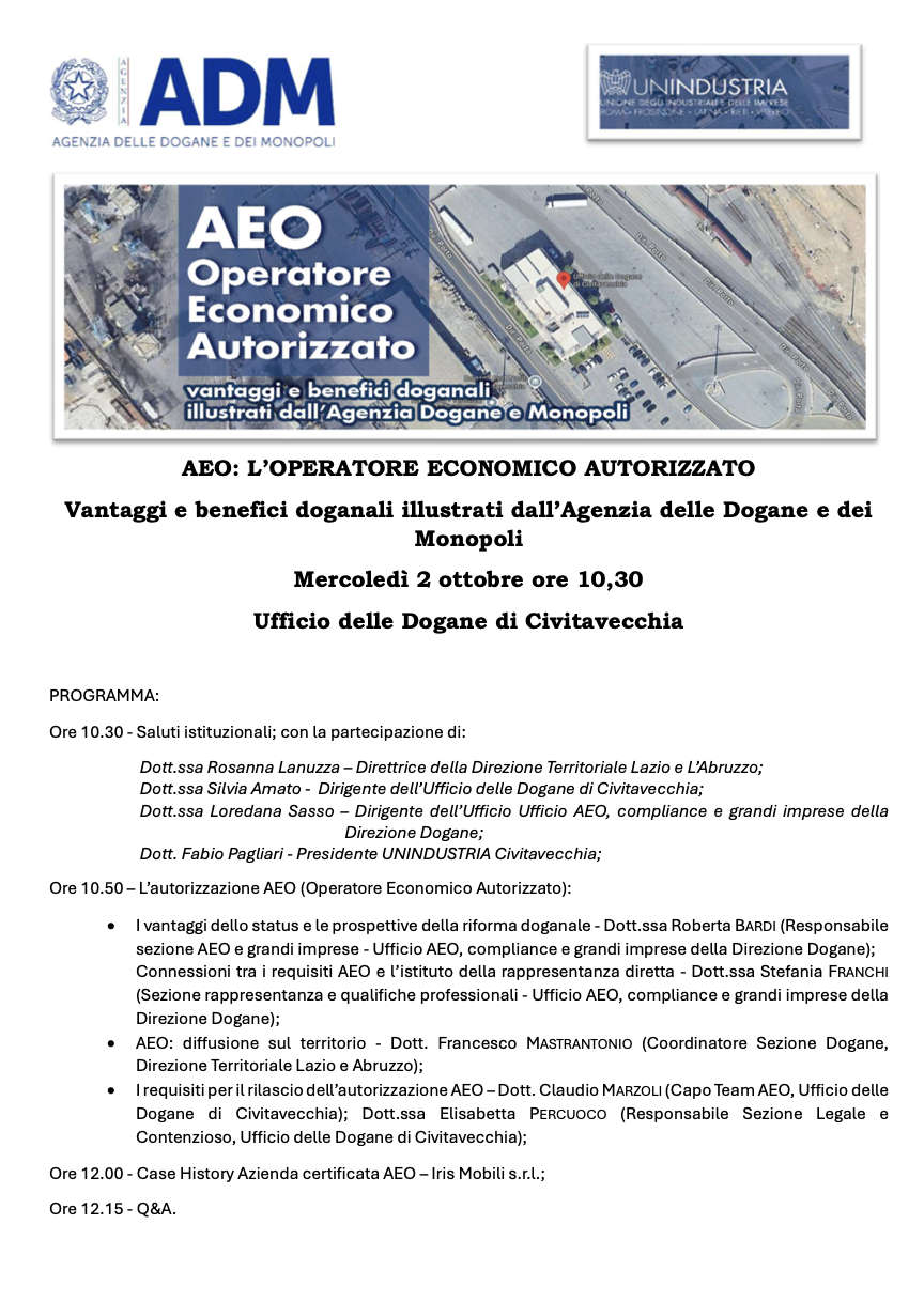 A.E.O.: L’operatore economico autorizzato